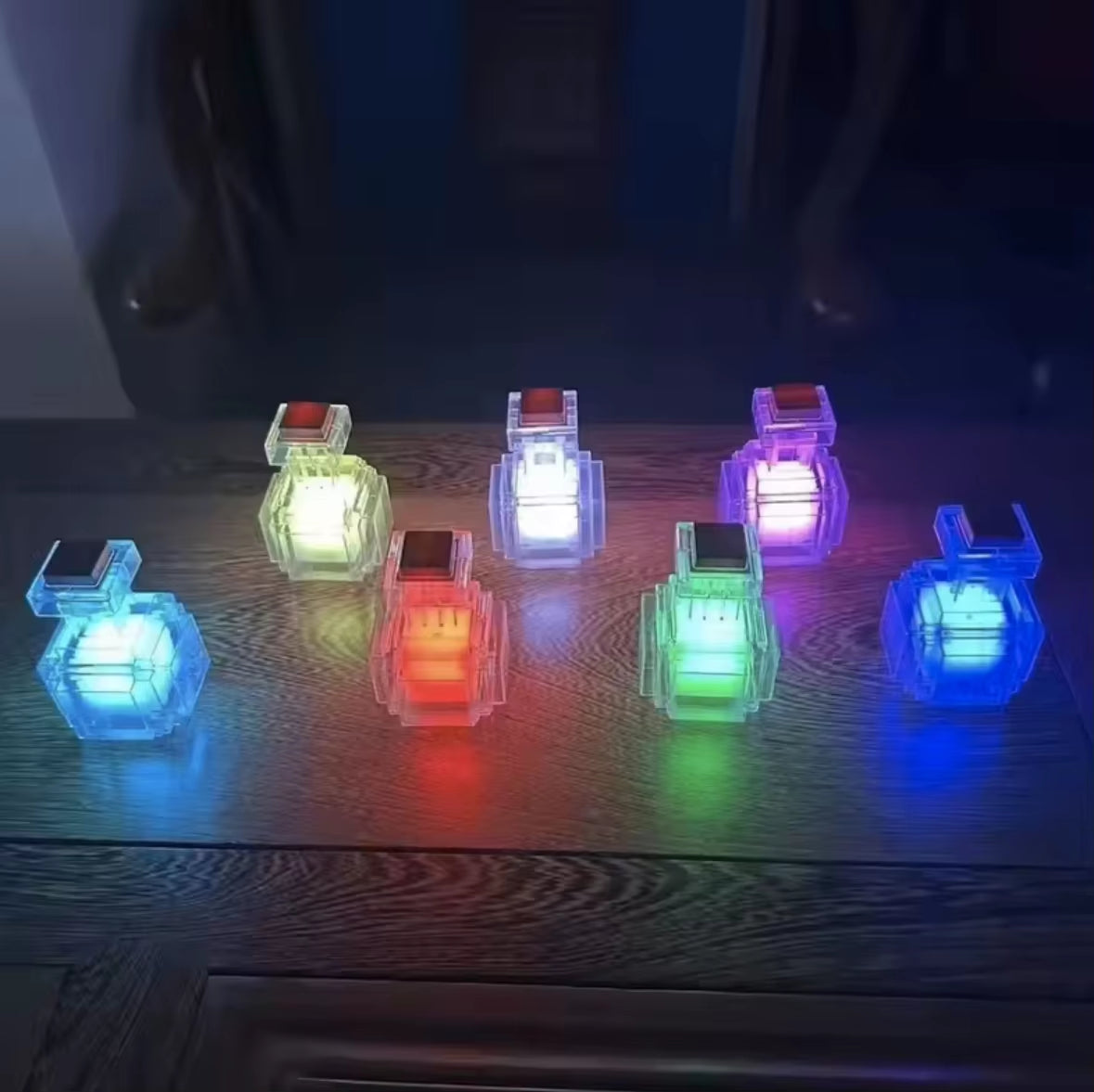 Illuminate Your Space with the Magic Potion Bottle Mood Light - 7 Color Changing Night Lamp for Kids, Teens, and Adults