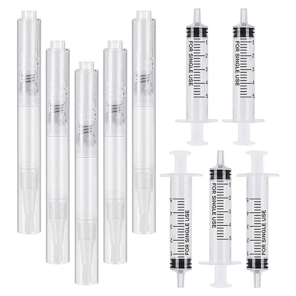 Household Touch up Paint Pens Universal Wall Furniture Scratch Repair Brush Refillable Leak-Proof Paint Brush Pen with Injector