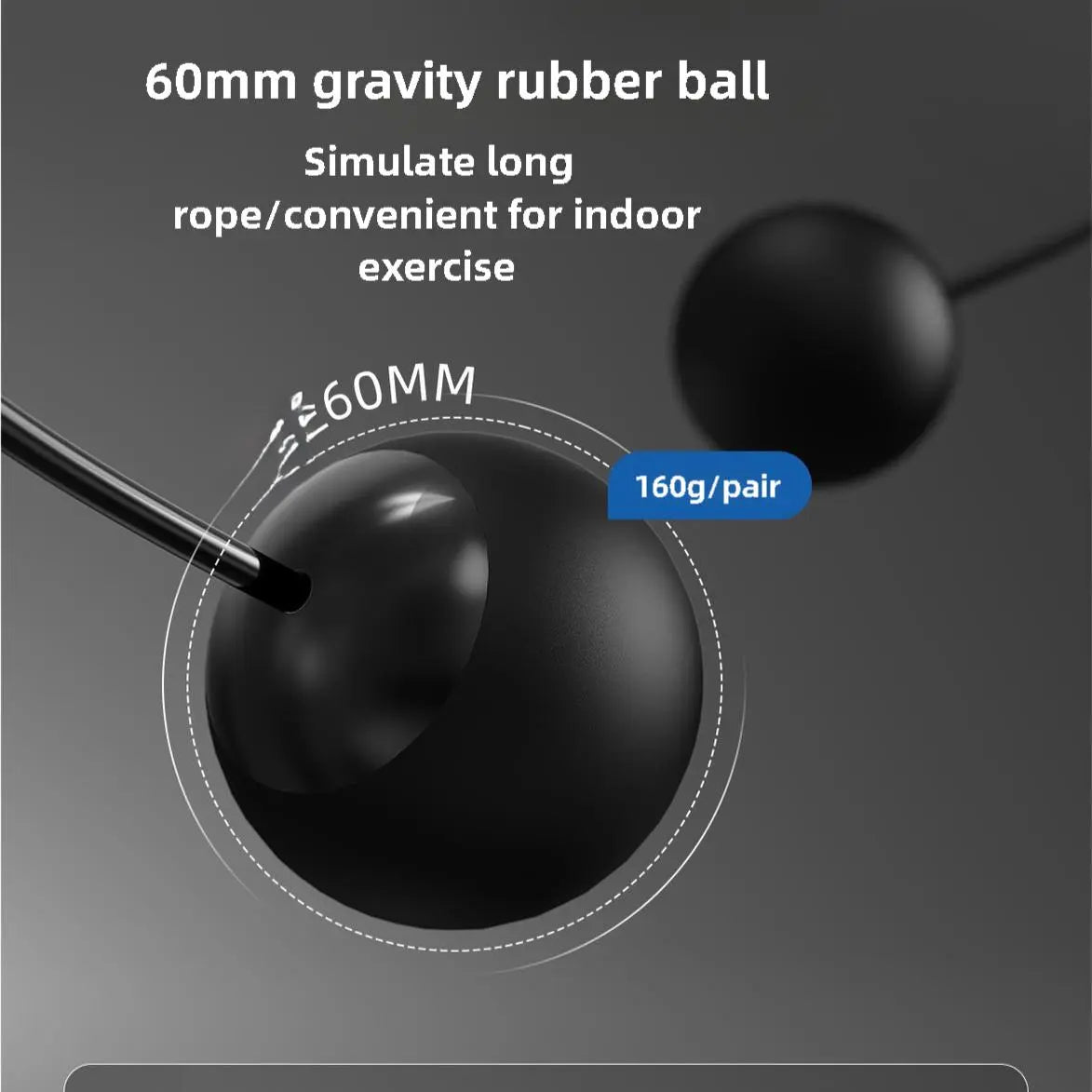 Speedaw Smart Cordless Jump Rope - LED Screen Dynamically Record Motion Data, Ergo Grips & HIIT & Cardio Fast Cals Burn & Home Gym Travel, Workout Exercise