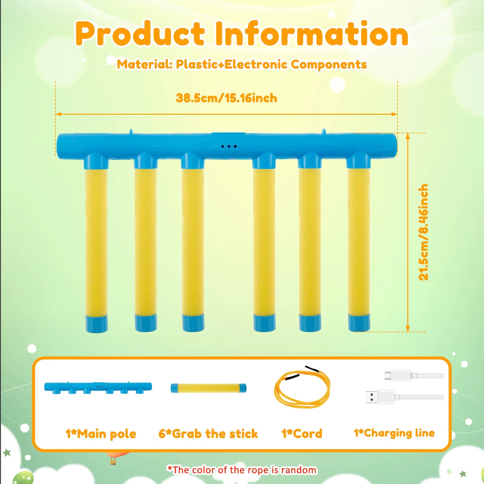 Exciting Challenge Falling Sticks Game - Enhance Hand-Eye Coordination with This Fun Interactive Toy for Kids and Parents!