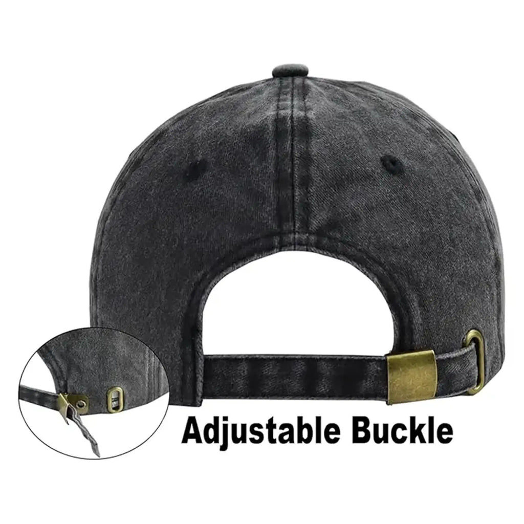 Grumpy Old Men Club Style Adjustable Cap for Men, Perfect Gift for Dad Low Profile Dad Hat Pigment Dyed