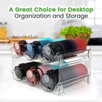 Maximize Your Space with Our Stackable Water Bottle Organizer - 2 Pack for Effortless Storage and Organization