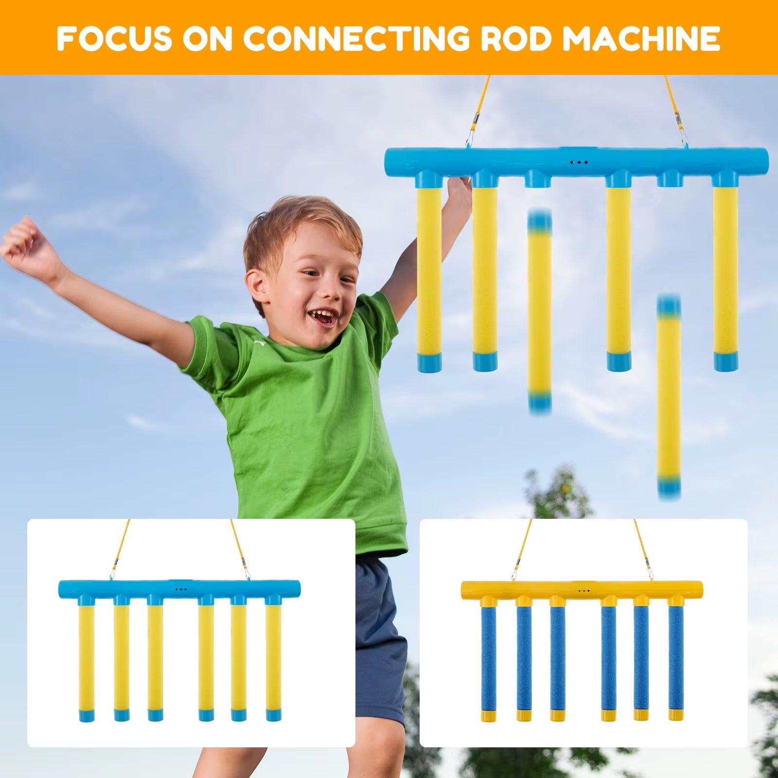 Exciting Challenge Falling Sticks Game - Enhance Hand-Eye Coordination with This Fun Interactive Toy for Kids and Parents!