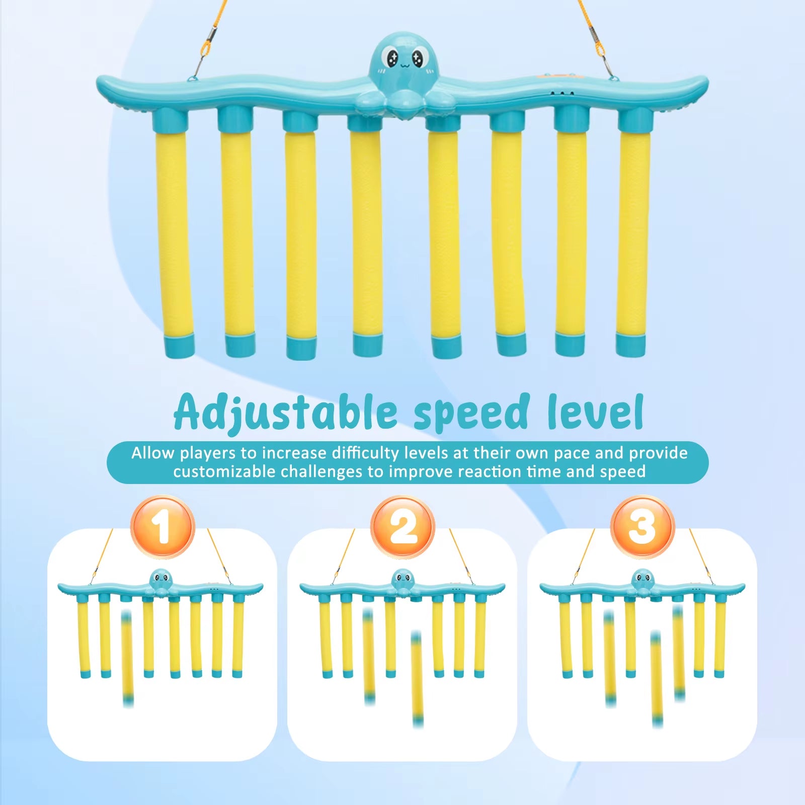 Exciting Challenge Falling Sticks Game - Enhance Hand-Eye Coordination with This Fun Interactive Toy for Kids and Parents!