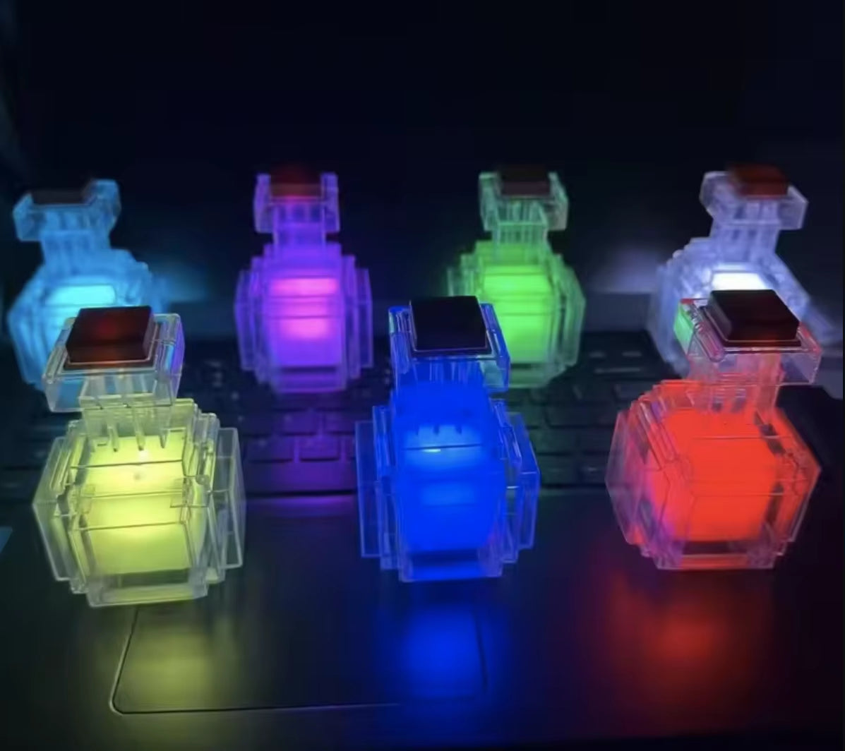 Illuminate Your Space with the Magic Potion Bottle Mood Light - 7 Color Changing Night Lamp for Kids, Teens, and Adults