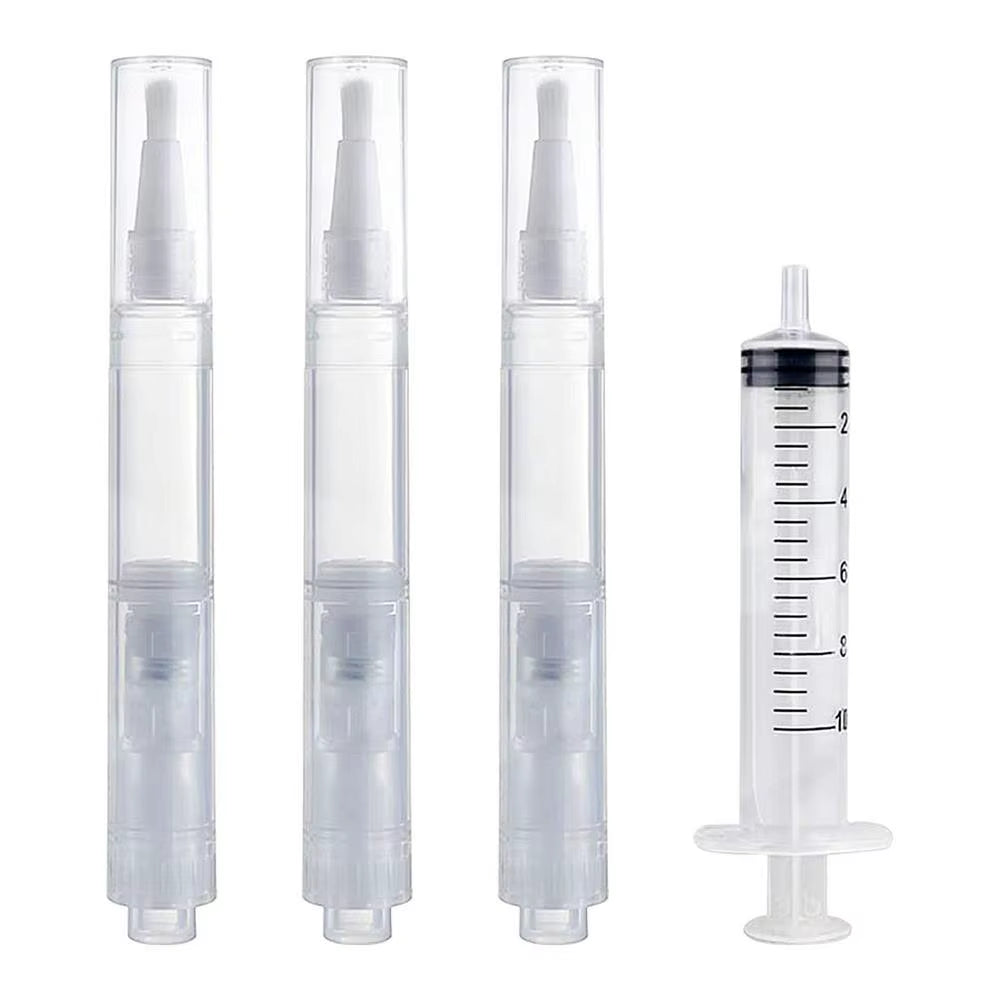 Household Touch up Paint Pens Universal Wall Furniture Scratch Repair Brush Refillable Leak-Proof Paint Brush Pen with Injector