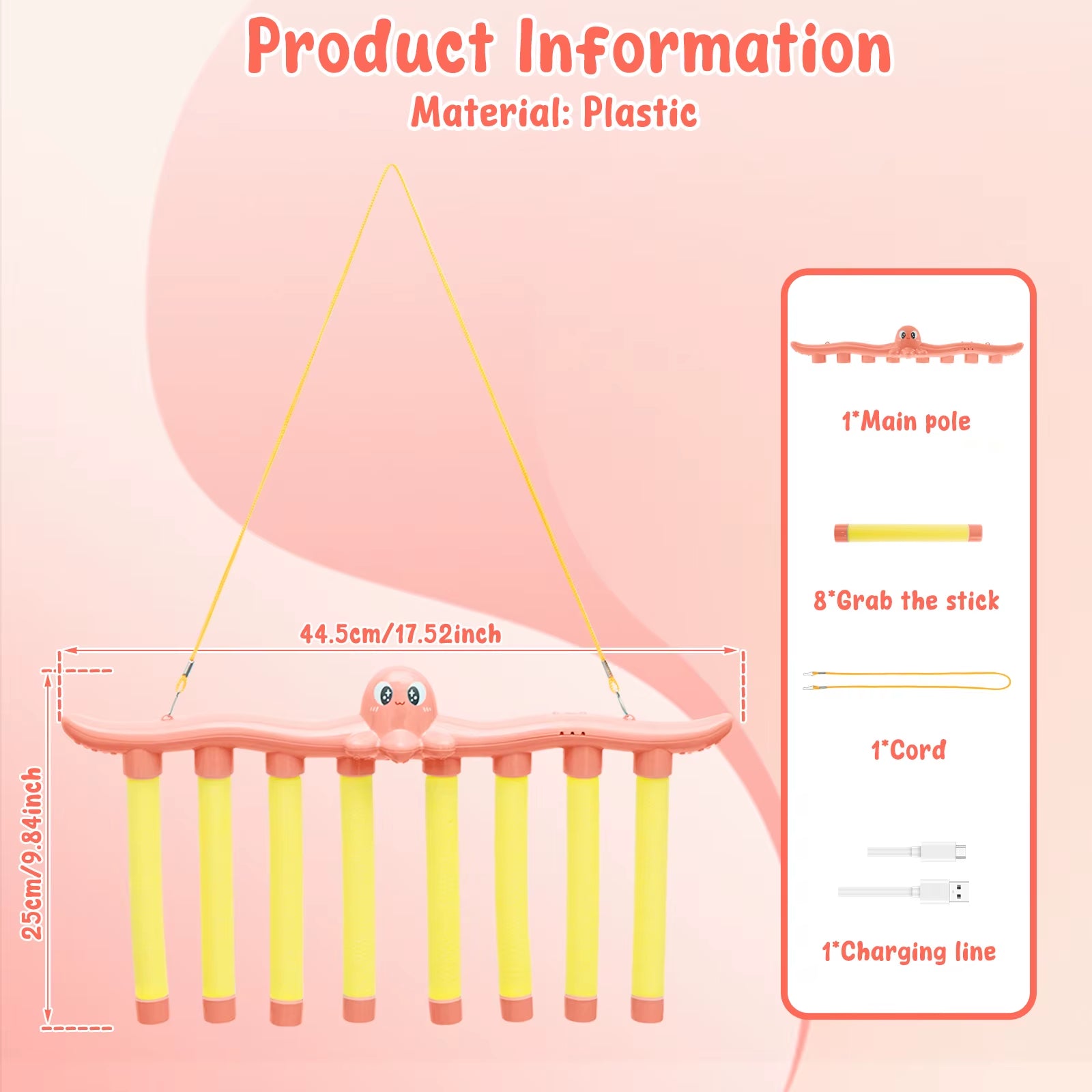 Exciting Challenge Falling Sticks Game - Enhance Hand-Eye Coordination with This Fun Interactive Toy for Kids and Parents!