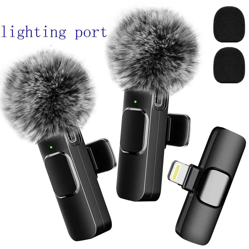 Elevate Your Audio Experience with Our Wireless Lapel Microphone - Perfect for iPhone & Android, Ideal for Streaming, Vlogging, and Interviews!