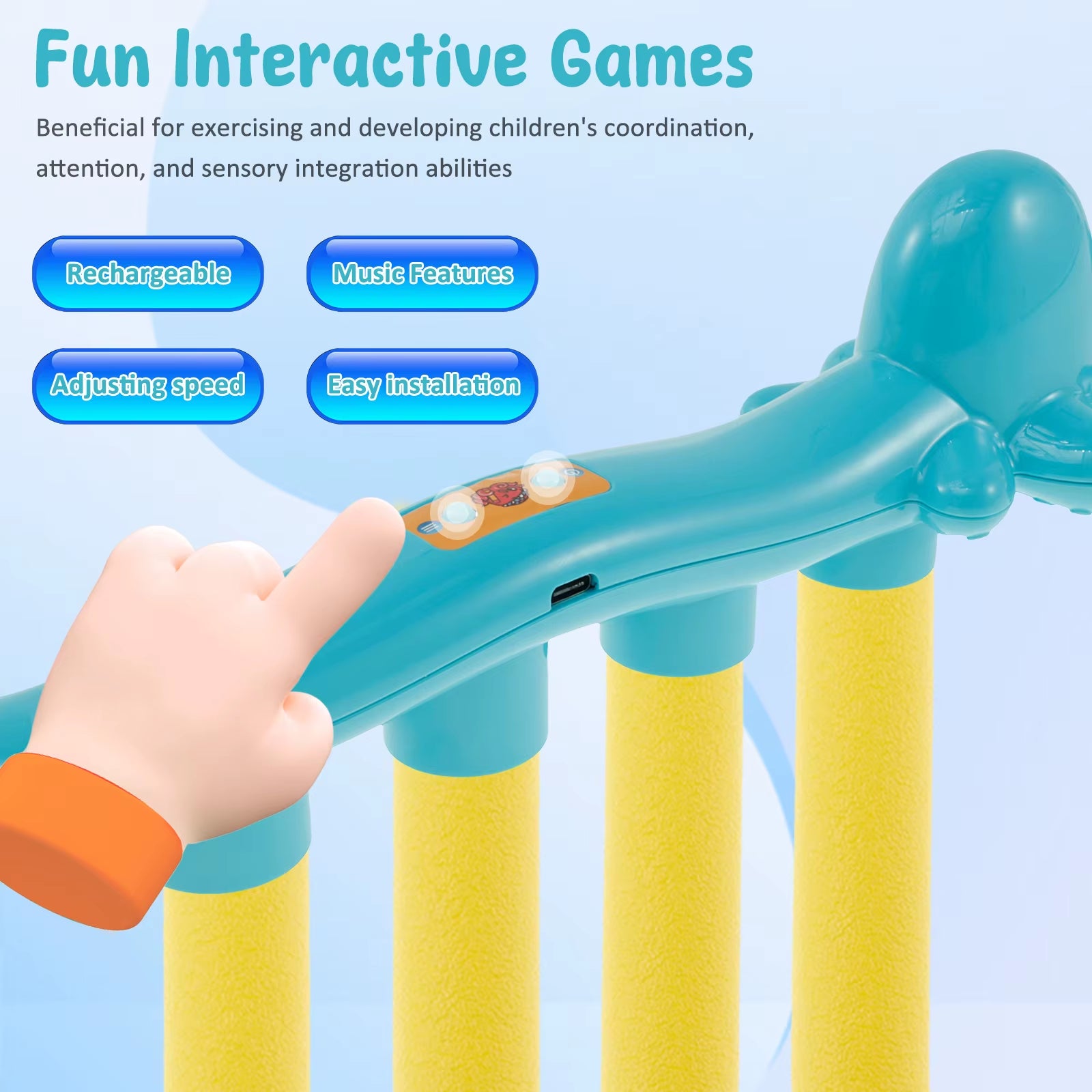 Exciting Challenge Falling Sticks Game - Enhance Hand-Eye Coordination with This Fun Interactive Toy for Kids and Parents!